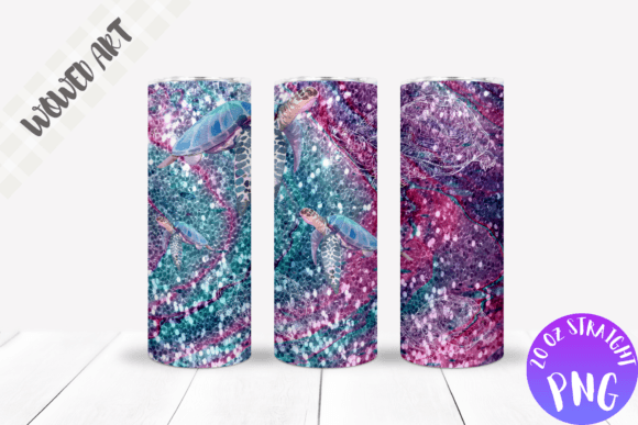 A Brand Designer's Review of the Glitter Turtle Graphics Asset