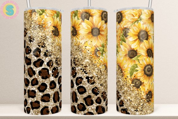 A Brand Designer’s Review of the Sunflower Leopard Glitter Tumbler Wrap