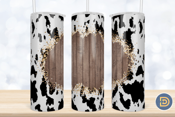A Cowhide Wood Graphic for Crafts & Editorial Content