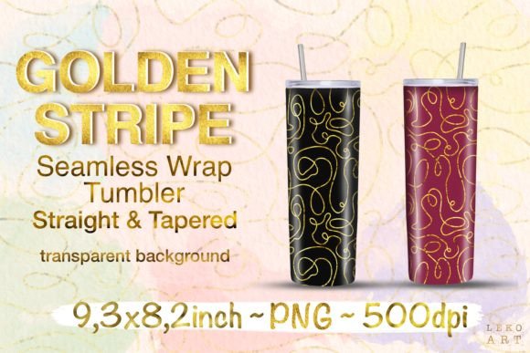 A Crafter's Review: Golden Stripe Graphics for Tumblers