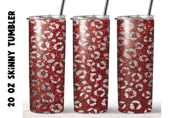 A Design Review: The Christmas Red Glitter Leopard Tumbler
