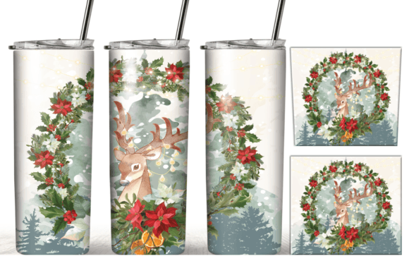 A Festive Design for Embroidered Holiday Projects