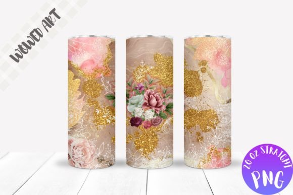 A Graphic Designer's Review of a Flowers Tumbler Wrap Design