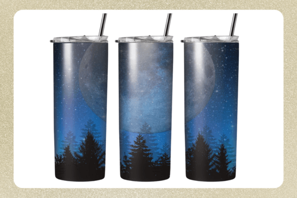 A Graphics Review of the Night Christmas Tumbler Print Template