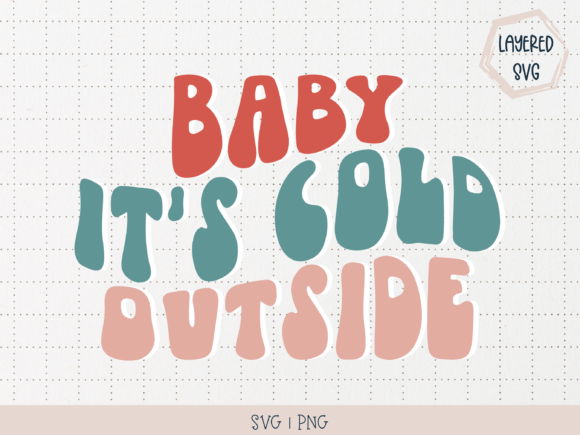 A Playful Winter Graphic for Craft-Based Business Branding