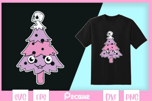 A Review of the Pastel Goth Christmas Tree Design for Crafts