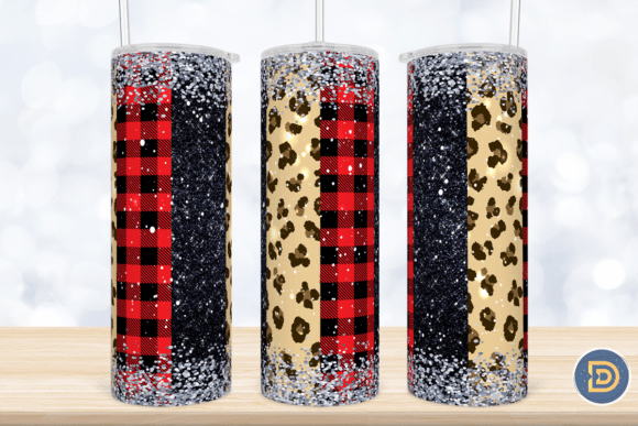 Branding & Packaging Review: The Christmas Buffalo Plaid Leopard Tumbler Graphic