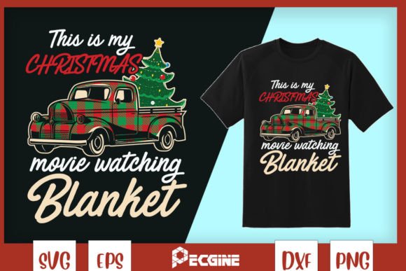 Christmas Movie Watching Blanket SVG: A Cozy Craft & Graphics Asset
