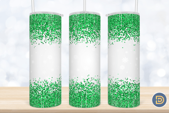 Crafting a Glitter Tumbler Graphic for Seasonal Branding