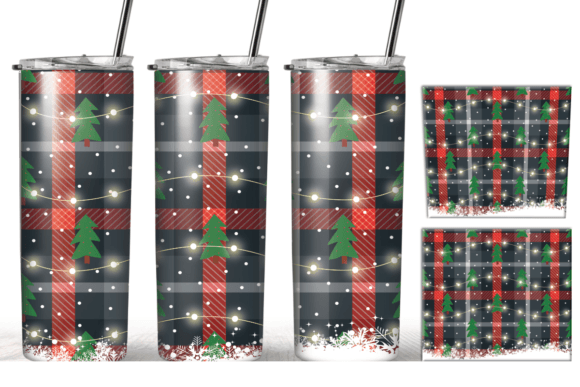Crafting Festive Style: A Coffee Tumbler Wrap Graphics Review