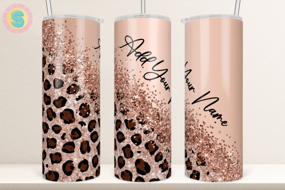 Diagonal Leopard Rose Gold Tumbler Wrap: A Designer's Review