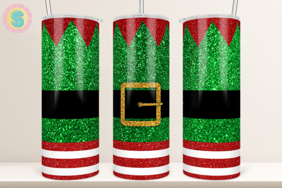 Elf Outfit Glitter Tumbler Sublimation Review for Embroidery