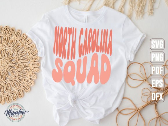 North Carolina Vintage Squad SVG: A Publishing Asset Review