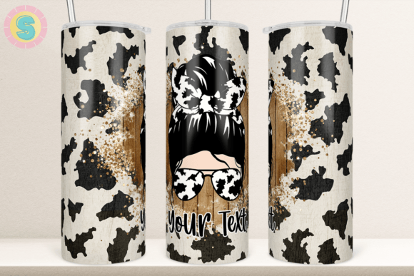 Reviewing a Cowhide Tumbler Wrap Graphics Asset for Crafts